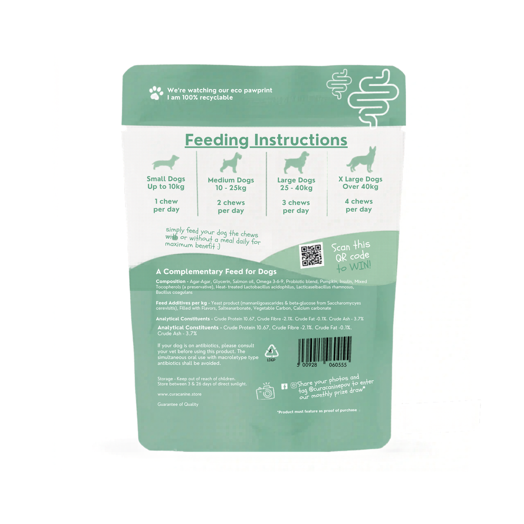 Probiotics pack - 30 chews