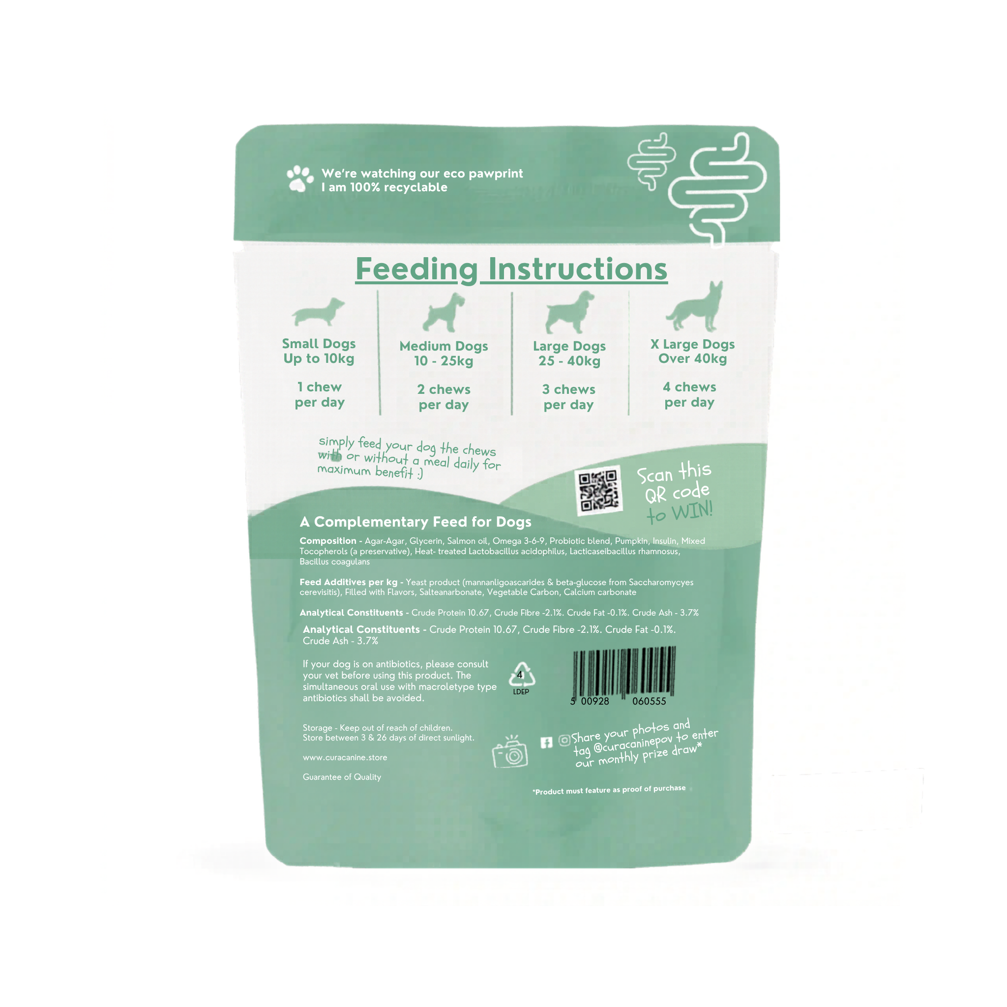 Probiotics pack - 30 chews